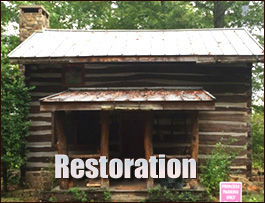 Historic Log Cabin Restoration  West Millgrove, Ohio